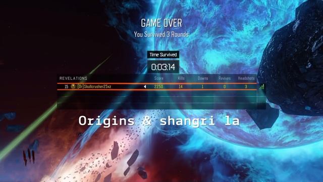 (before patch 1.17) Call of Duty Black ops 3 Revelations Game over song (All islands) смотреть онлайн
