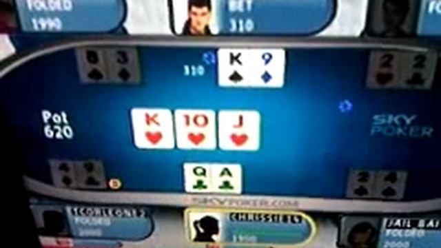 SKY POKER - ROYAL FLUSH TO THE BOARD!!! 2 WINNERS WITH A ROYAL FLUSH - THE "IMBERSEAL" смотреть онлайн