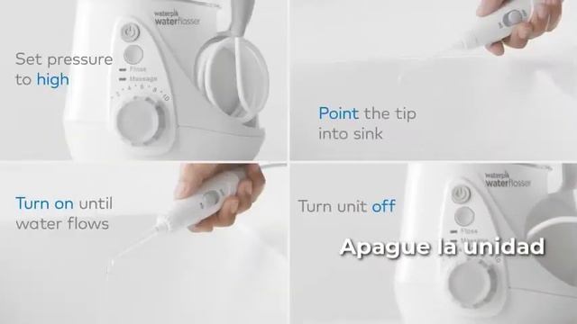 Irrigador Mental Eléctrico para Dientes Waterpik WP-660 смотреть онлайн