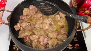 КАК ПРАВИЛЬНО ЖАРИТЬ ПЕЧЕНЬ С КАРТОШКОЙ, ЧТОБЫ ВКУСНО, ПРОСТО И БЫСТРО