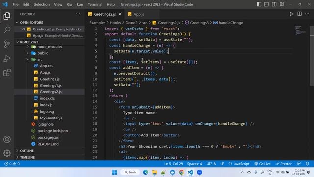 Hooks in React JS in Hindi | useState Hook in React JS in Hindi in 2023 | Part-5 смотреть онлайн