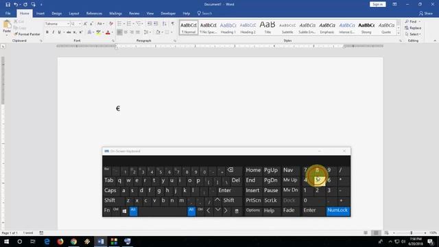 Easy Keyboard Shortcut key to Insert Euro & Pounds Symbols смотреть онлайн