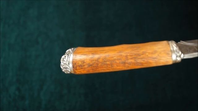 Нож Медведь-1 (дамасская сталь - ручная ковка) смотреть онлайн