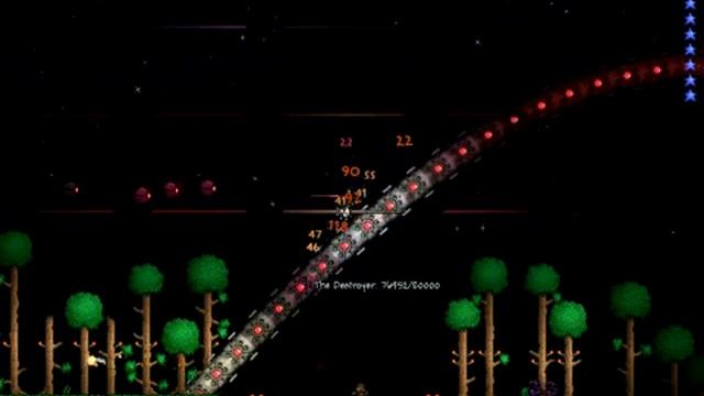 Easiest Way to defeat "The Destroyer" in Terraria 1.1 without killing other (hardmode) bosses first смотреть онлайн