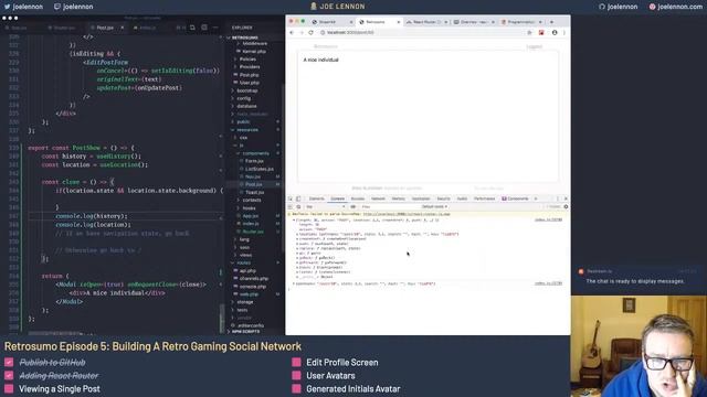 Retrosumo Episode 5: Building a retro gaming social network with React, Laravel & Tailwind смотреть онлайн