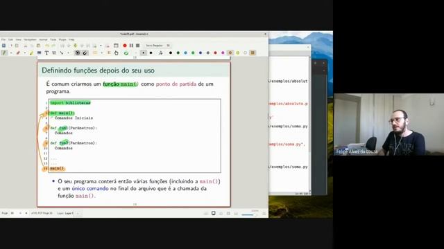 [Python] Aula 5.4 - Definindo a função main() смотреть онлайн