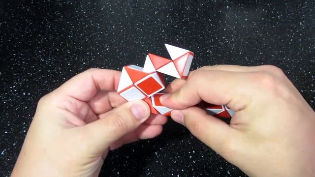 ФЛАМИНГО из змейки Рубика ? схема сборки. Фигура №9. смотреть онлайн