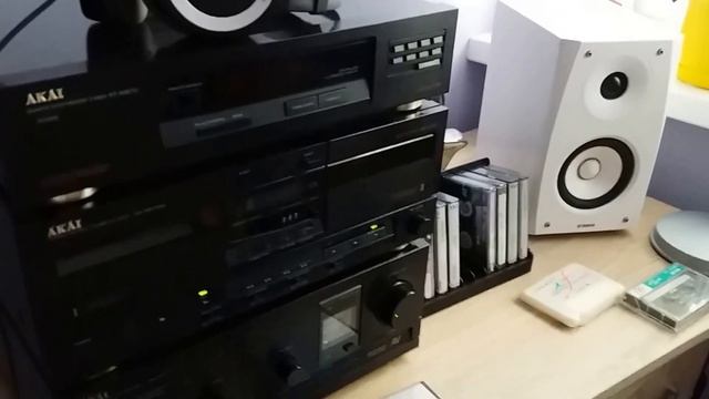 Akai Integra AM-M570 źródło Akai Deck HX-M670W + Yamaha NSBP182 Speakers смотреть онлайн