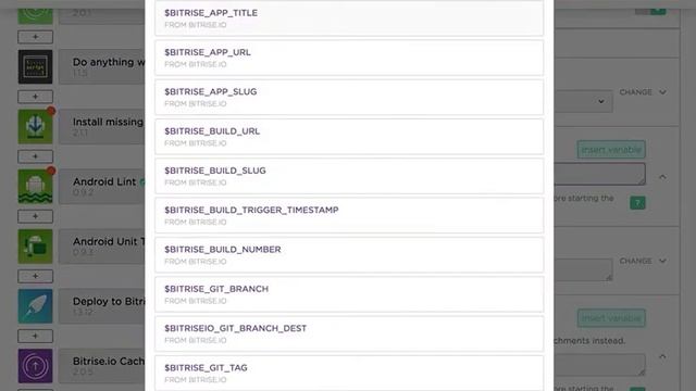 Bitrise: How to insert variables into step inputs смотреть онлайн