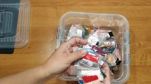 Алмазная мозаика: моё хранение остатков страз [АлВыш ТВ]