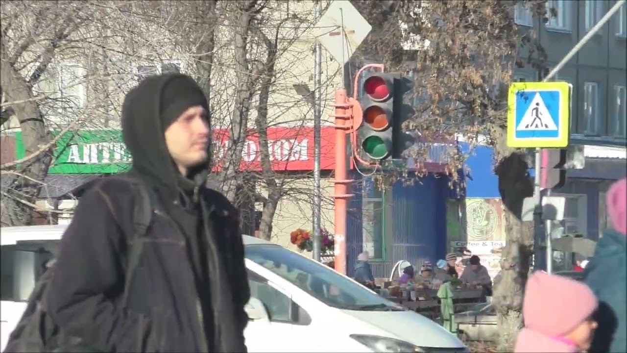 г.Ачинск. Улицы Калинина, Чкалова, Кравченко 16.10.22г. Автор видео Елена Цыганова смотреть онлайн