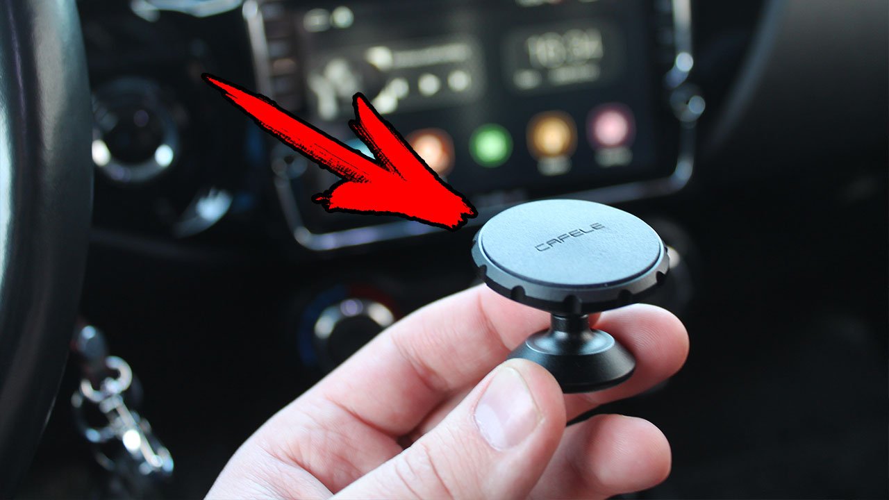 Магнитный держатель смартфона Cafele смотреть онлайн