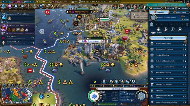 Let's Play Civilization VI Gathering Storm as Scotland - Episode 12 смотреть онлайн