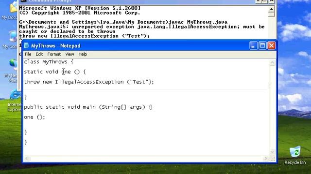 Обработка исключений в языке Java. Ключевое слово throws. Урок 77 смотреть онлайн