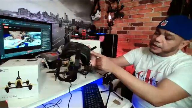 DJI FPV COMBO UNBOXING LIVE STREAM PRIMERA IMPRESION смотреть онлайн