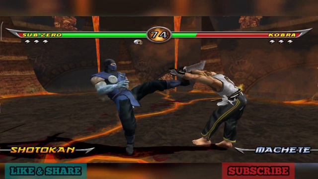 Mortal Kombat armageddon GameCube dolphin emulator 5.0-11991 android gaming test смотреть онлайн