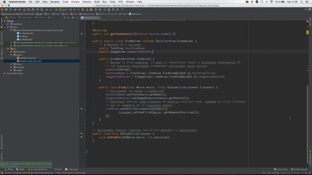 Curso de Programación de Android 067 Recycler View Card View Picasso смотреть онлайн