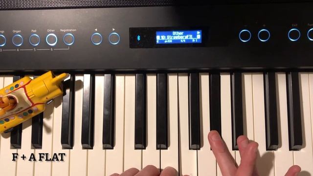 STRAWBERRY FIELDS FOREVER Mellotron Intro Tutorial Lesson (Beatles) смотреть онлайн