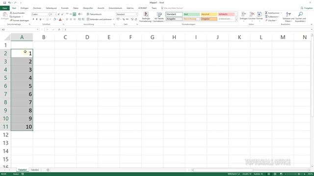 Tabelle drehen / Tabellenbereich drehen / Transponieren (Excel) смотреть онлайн