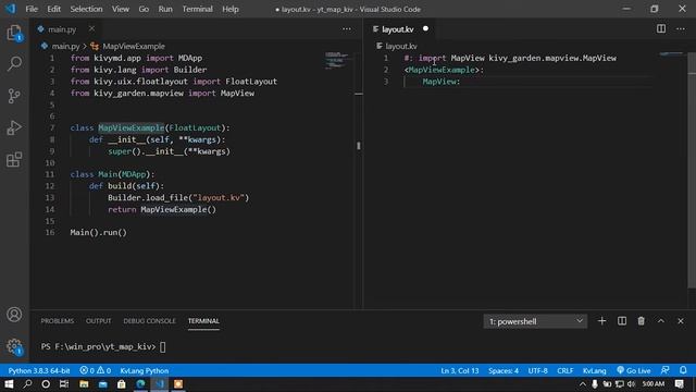Add Map To Kivy || Kivy Garden Tutorial Part #1 ||