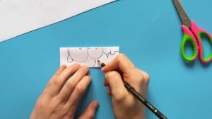 ⛄ Как сделать ГИРЛЯНДУ ИЗ СНЕГОВИКОВ НА НОВЫЙ ГОД своими руками из бумаги А4