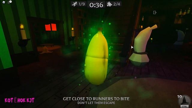 Я ЗЛОЙ БАНАН? Этот банан хочет тебя СЪЕСТЬ! Устрой ПОБЕГ Banana Eats Roblox смотреть онлайн