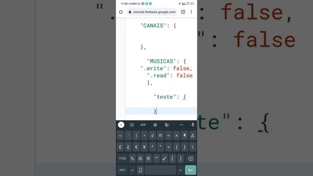Regras firebase Realtime#2 (Básico) смотреть онлайн