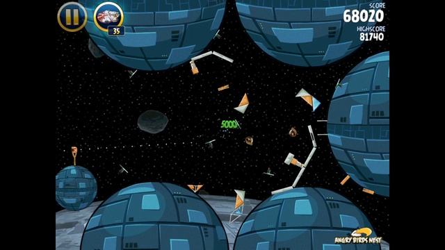 Angry Birds Star Wars 2-39 Death Star 3-Star Walkthrough смотреть онлайн