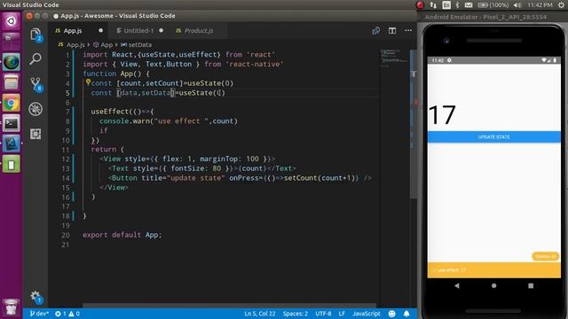 React-Native Hindi tutorial # useEffect hook смотреть онлайн