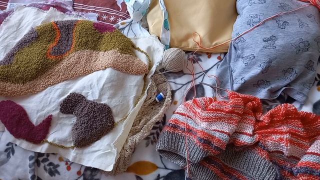 Куча процессов. А дальше что? Не хватило ниток на ковровую вышивку. Распускаю шапку. смотреть онлайн