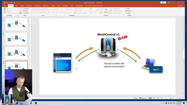 MeshCentral Technical - Agent Tunnels смотреть онлайн