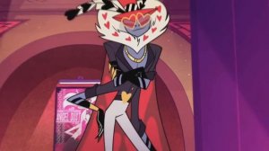 Charlie defends Angel Dust against Valentino