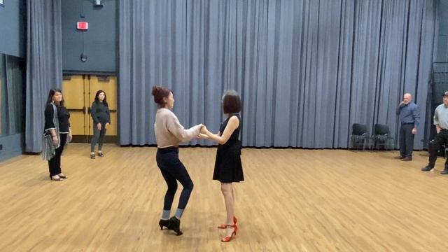 Bachata beginners lesson: 12 of 14: Sweet Heart - how to lead. At Ballroom & Latin Dance Club, MN. смотреть онлайн