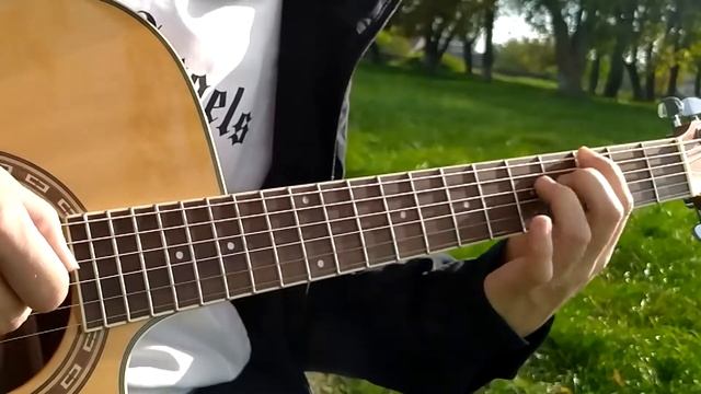 Smells Like Teen Spirit - Nirvana | Красивая мелодия на гитаре | guitar sketch wincher смотреть онлайн