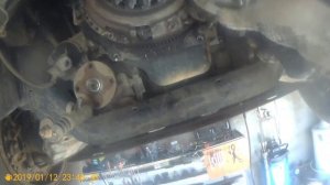 Снятие коробки передач и замена передо тойоты прадо 150