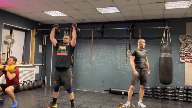 ГиряКа4. Гиревой комплекс Мёрф, вариант с двумя гирями. Kettlebell CrossFit Wod Murph