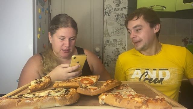 Мукбанг, пицца на завтрак. Отвечаем на ваши вопросы ?#семьятарлавиных #мукбанг