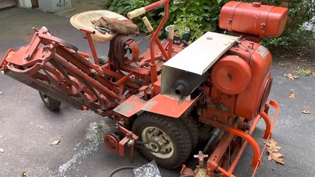 1969 Jacobsen Turf King - Backlapping