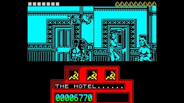 Red Heat Walkthrough, ZX Spectrum смотреть онлайн