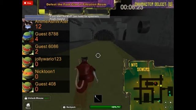 Roblox- ~Teenage Mutant Ninja Turtles~ DOUBLE TROUBLE! смотреть онлайн