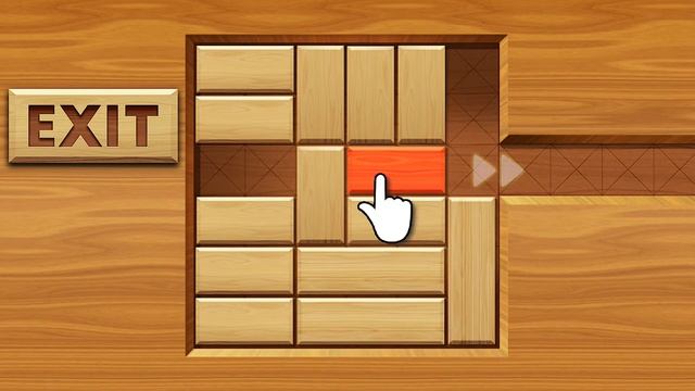 EXIT : unblock red wood block смотреть онлайн