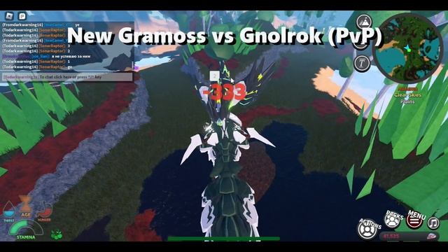 OLD & NEW GRAMOSS VS GNOLROK | Creatures of Sonaria смотреть онлайн