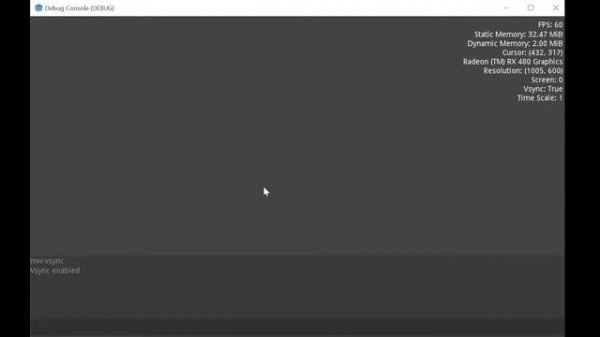 Godot Engine - Debug Console