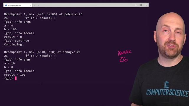 An Introduction to GDB for Debugging C Programs - COMP211 - Fall 2020 смотреть онлайн