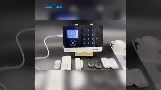 Система охранной сигнализации GauTone PG103, 433 МГц, Wi-Fi, GSM смотреть онлайн