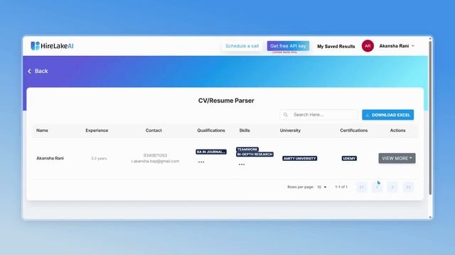 How to Extract Information From Candidates' Resumes Using HireLakeAI | Resume Parsing | CV Parser смотреть онлайн