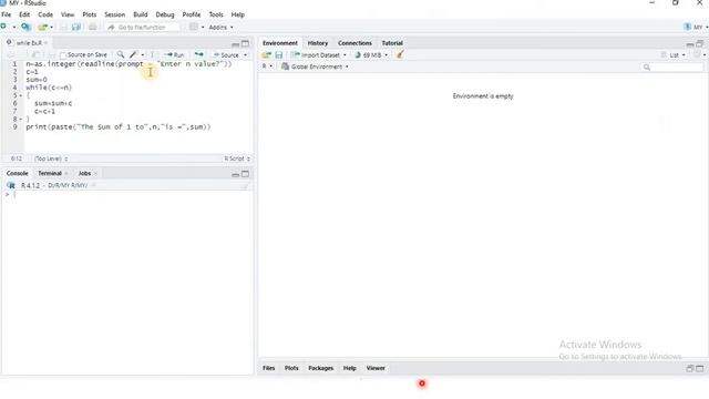 #RprogrammingInTamil #11 #WhileLoopInR #R #Programming #SumOfNnaturalNumbers смотреть онлайн