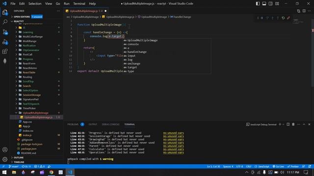 How to Upload Multiple Images(Files) in React js смотреть онлайн