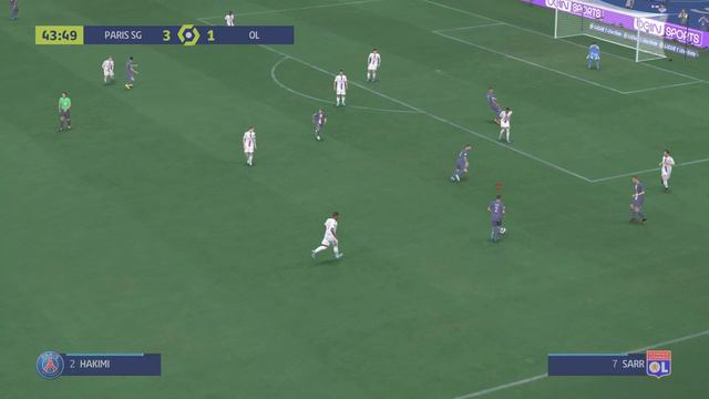 FIFA 23 PSG vs OL Realistic Gameplay & Graphics MOD смотреть онлайн