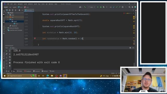CIS1500 - Intro to Programming (Java) - Math functions and Number Formatting смотреть онлайн